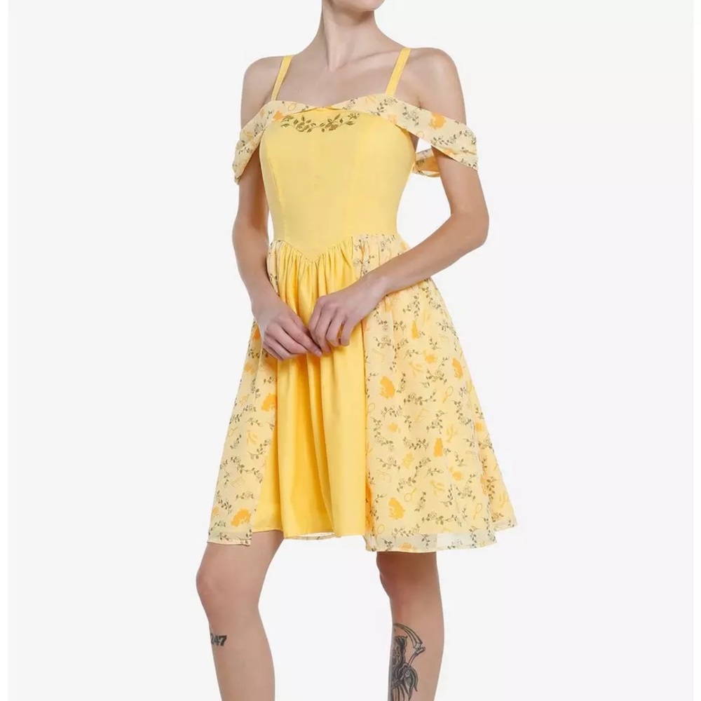 Belle Disney bound dress